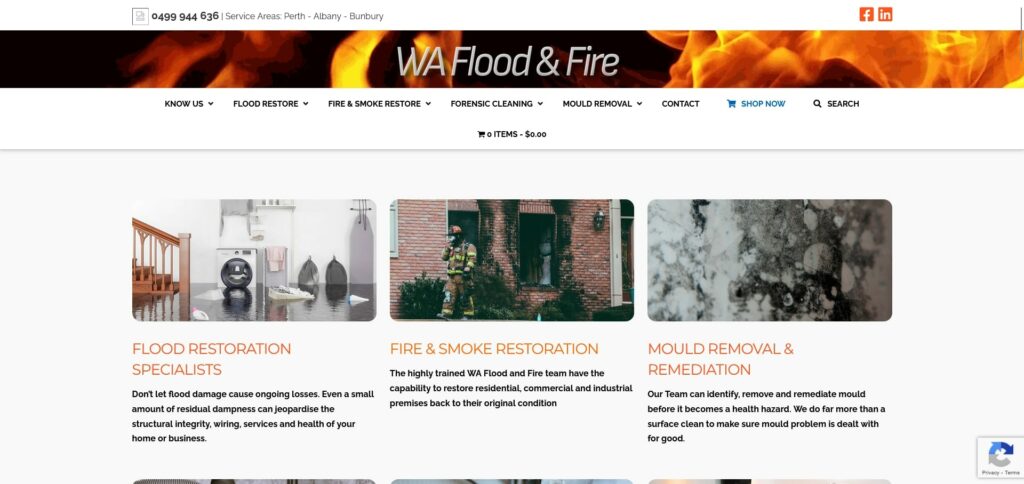 2. WA Flood and Fire