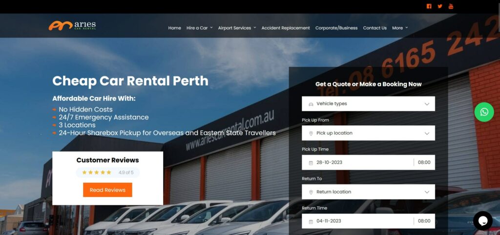 Aries Car Rental