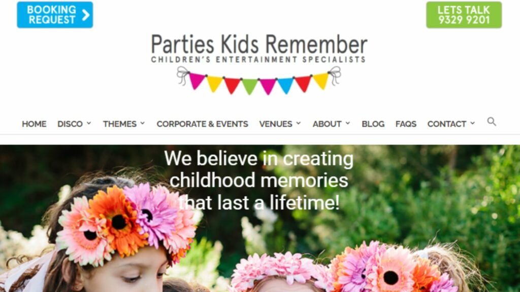 Parties Kids Remember
