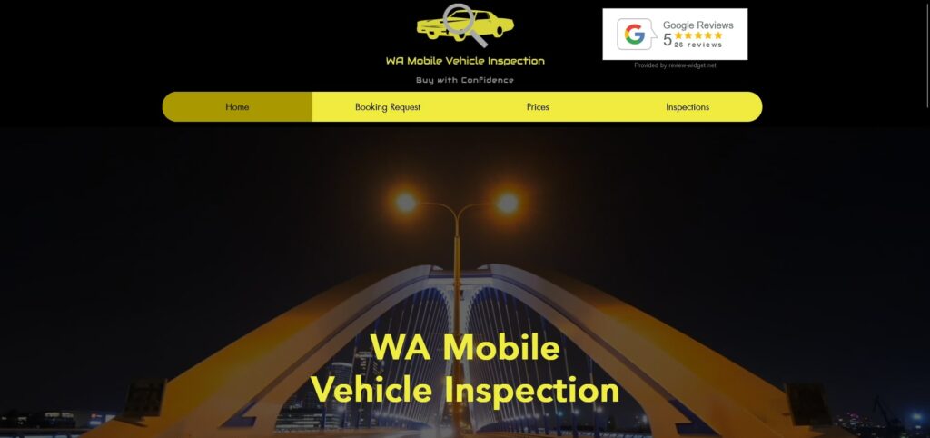 WA Mobile Vehicle Inspection