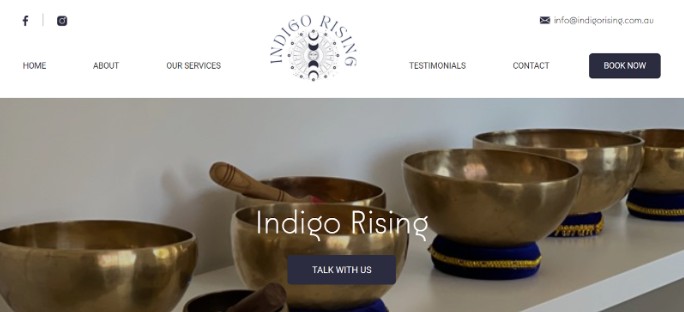 indigo rising homepage