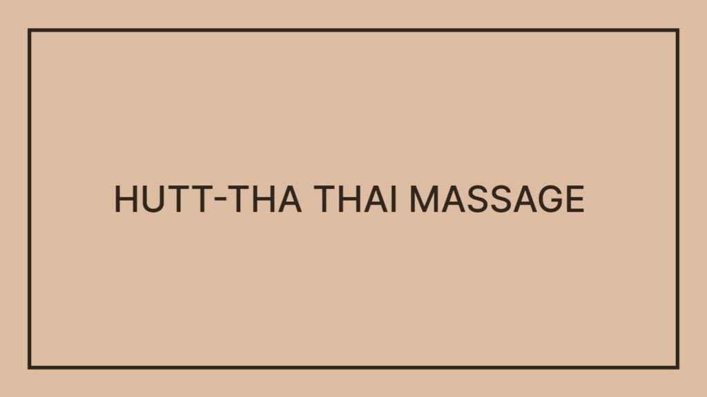 hutt-tha-thai-massage-logo