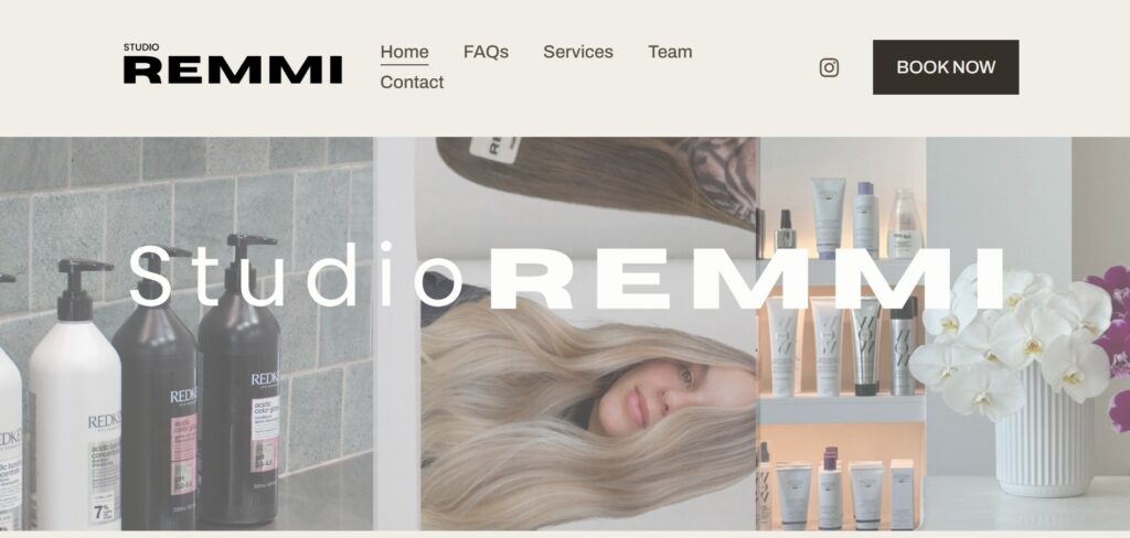 studio remmi homepage