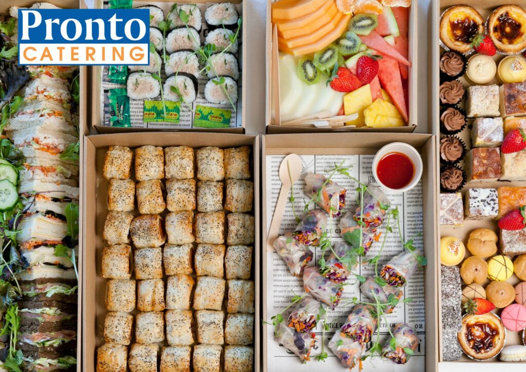 pronto catering banner